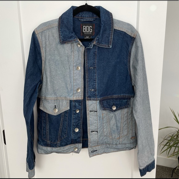SOLD COPY - BDG Colorblock Denim Jacket - Picture 1 of 5